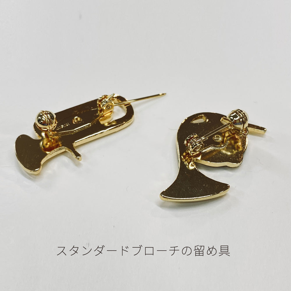 Spilla standard [25 tipi di strumenti musicali in 2 colori]