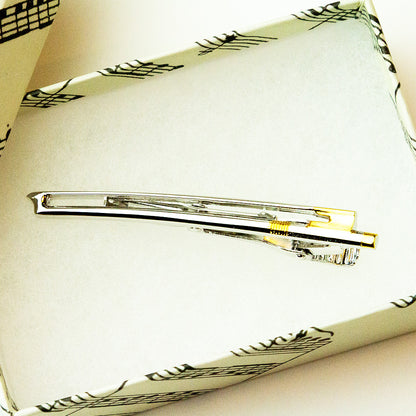 Violin Bow Brooch/Tie Pin