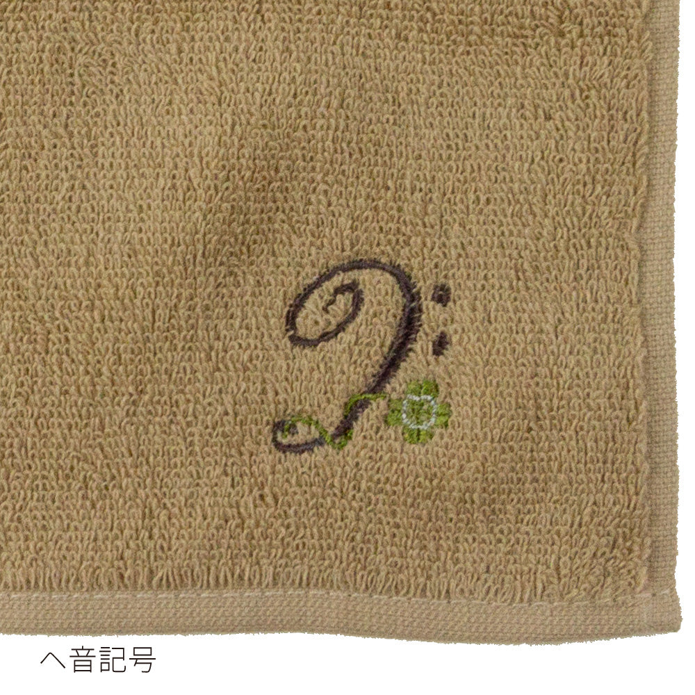エンブロイダリー（刺繍）ハンカチタオル
