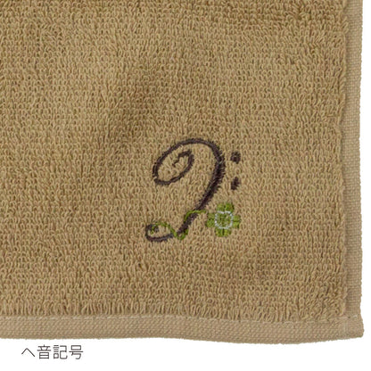 エンブロイダリー（刺繍）ハンカチタオル