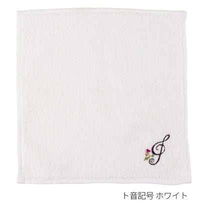 エンブロイダリー（刺繍）ハンカチタオル