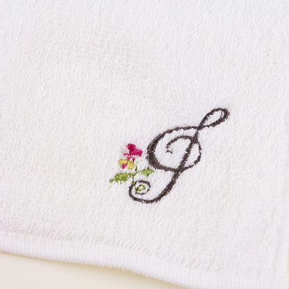 エンブロイダリー（刺繍）ハンカチタオル