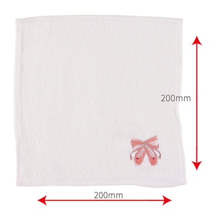 エンブロイダリー（刺繍）ハンカチタオル